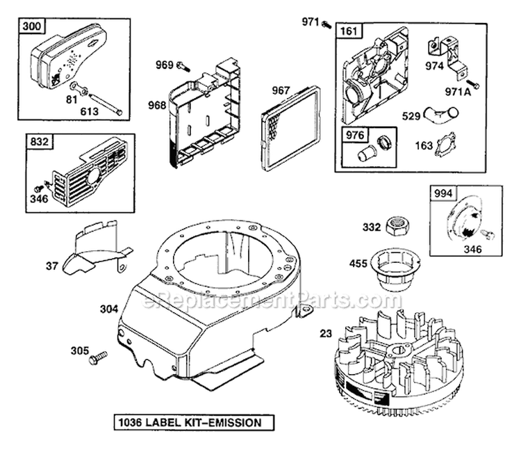 Page A Diagram and Parts List for 1052-1  Briggs and Stratton Pressure Washer